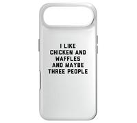 Fun I Like Chicken and Waffles and Maybe Three People Case for iPhone Air