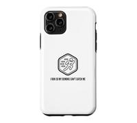 Fun I Run So My Demons Can't Catch Me Exercise Humor Design Case for iPhone 11 Pro