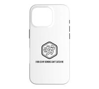 Fun I Run So My Demons Can't Catch Me Exercise Humor Design Case for iPhone 16 Pro