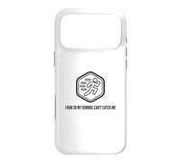 Fun I Run So My Demons Can't Catch Me Exercise Humor Design Case for iPhone 17 Pro Max
