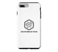 Fun I Run So My Demons Can't Catch Me Exercise Humor Design Case for iPhone 7 Plus/8 Plus