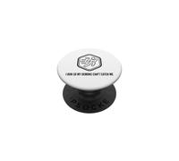 Fun I Run So My Demons Can't Catch Me Exercise Humor Design PopSockets Adhesive PopGrip