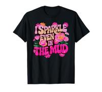 Fun I Sparkle Even in MUD Run Mudded MTB Family Mudder T-Shirt