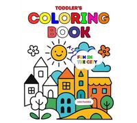 Fun in the city: Toddler's coloring book (Fun with Twin Toys USA)