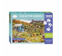 Fun in the Garden - 1000 Piece Jigsaw Puzzle