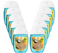 (Fun in the sun - Anti-bacterial hand gel, Buy 10) HandiGel Pocket Size Hand Sanitizers Gel, 29ml