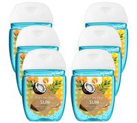 (Fun in the sun - Anti-bacterial hand gel, Buy 6) HandiGel Pocket Size Hand Sanitizers Gel, 29ml