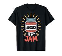 Fun Inspirational Religious Saying | Cute Jesus is My Jam T-Shirt