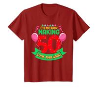 Fun It's Not Easy Making 50 Look This Good 50th Birthday T-Shirt