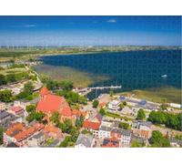 Fun Jigsaw Puzzle for Adults Summer Scenery The City Puck at The Bay Puck Summer for Toddlerren Learning Educational for Boys and Girls_500pcs