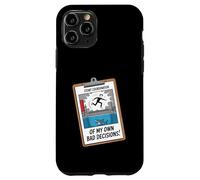 Fun Joke Stunt Coordinator Of My Own Bad Decisions Case for iPhone 11 Pro