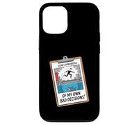 Fun Joke Stunt Coordinator Of My Own Bad Decisions Case for iPhone 12/12 Pro