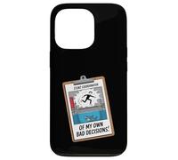 Fun Joke Stunt Coordinator Of My Own Bad Decisions Case for iPhone 13 Pro