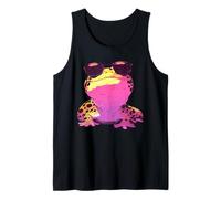 Fun Kawaii Lizard with Sunglasses Pastel Goth Leopard Gecko Tank Top