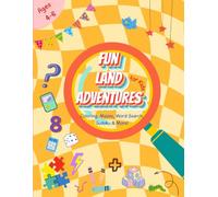 Fun Land Adventures For Kids: Coloring, Mazes, Word Search, Sudoku & More!