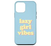 Fun Lazy Girl Vibes Job Design Case for iPhone 12 mini