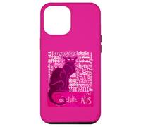 Fun Le Chat Noir Black Cat Of Love Distressed Cut Out Case for iPhone 12 Pro Max