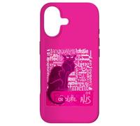 Fun Le Chat Noir Black Cat Of Love Distressed Cut Out Case for iPhone 17