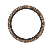 Fun leopard print Printed Steering Wheel Cover Elastic And Anti-Slip Protective Cover Suitable For Cars And SUVs
