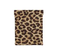 Fun Leopard Print, Squeeze Top Wallet Women Storage Bag Small Coin Purse Change Pouch