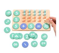 Fun Math Manipulatives, Engaging Teacher Tools, Counting Games with Activity Pieces, Educational Learning Kit for Addition and Subtraction, Learning Set Bright Design, Math Practice for Children