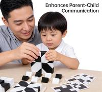 Fun Mechanism Block Puzzle - Reasoning Ability Building, Parent-Child Interactive Tabletop Toy for Kids