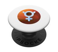 Fun Mercury Symbol - Planet Astrology Astrological Zodiac PopSockets Adhesive PopGrip