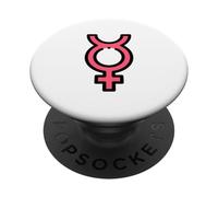 Fun Mercury Symbol - Planet Astrology Astrological Zodiac PopSockets Adhesive PopGrip