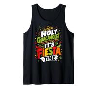 Fun Mexican Evening Mexico Saying Holy Guacamole Tank Top