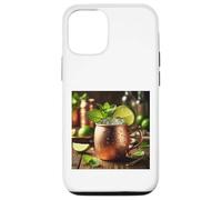 Fun Moscow Mule Cocktail Copper Mug Costume Case for iPhone 12/12 Pro