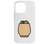 Fun Moscow Mule Cocktail Copper Mug Costume Case for iPhone 14 Pro Max