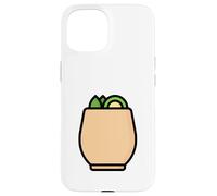 Fun Moscow Mule Cocktail Copper Mug Costume Case for iPhone 15