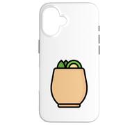 Fun Moscow Mule Cocktail Copper Mug Costume Case for iPhone 16