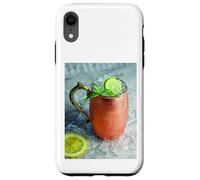 Fun Moscow Mule Cocktail Copper Mug Costume Case for iPhone XR
