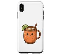 Fun Moscow Mule Cocktail Copper Mug Costume Case for iPhone XS Max