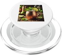 Fun Moscow Mule Cocktail Copper Mug Costume PopSockets PopGrip for MagSafe