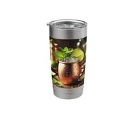 Fun Moscow Mule Cocktail Copper Mug Costume Stainless Steel Insulated Tumbler