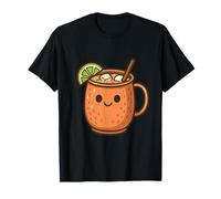 Fun Moscow Mule Cocktail Copper Mug Costume T-Shirt