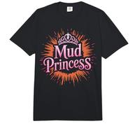 Fun MUD Princess Run Kids Mudding Trail Queen Muddy Comfort Colors Adult Heavyweight T-Shirt