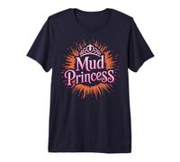 Fun MUD Princess Run Kids Mudding Trail Queen Muddy Premium T-Shirt