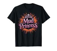 Fun MUD Princess Run Kids Mudding Trail Queen Muddy T-Shirt