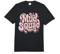 Fun MUD Squad Muddy Run Muddy Trail Running Squad Mudder Comfort Colors Adult Heavyweight T-Shirt