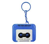 fun music box hanging ornament rotating accessory collectible vintage small recorder hanging texture ABS music box travel friendly, フリーサイズ