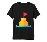 Fun Nautical Buoy for Boaters - Boat Captains Premium T-Shirt