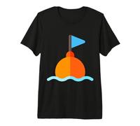 Fun Nautical Buoy for Boaters - Boat Captains Premium T-Shirt