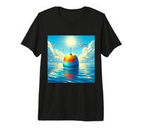 Fun Nautical Buoy for Boaters - Boat Captains Premium T-Shirt