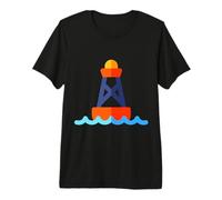 Fun Nautical Buoy for Boaters - Boat Captains Premium T-Shirt