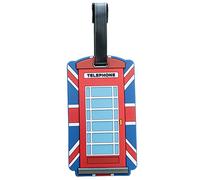 Fun Novelty Luggage Tag - Union Flag Telephone Box