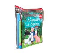 Fun On The Farm 10 Childrens Kids Books Collection Ziplock Set