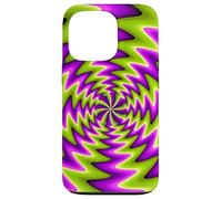 Fun Optical Illusion Spiral Trippy Abstract Pattern Style Case for iPhone 13 Pro